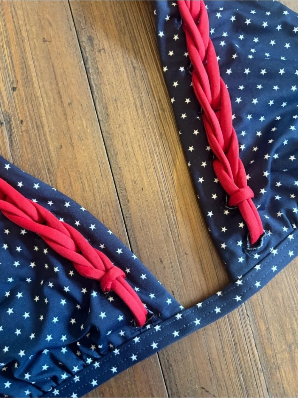 NWOT Frankie’s bikinis shooting stars bikini set